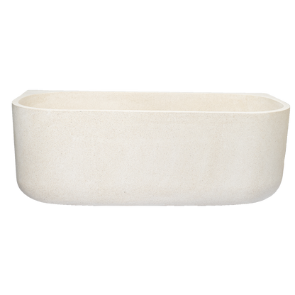 Oval Custom Stone Terazzo Bathtub 170 cm 1