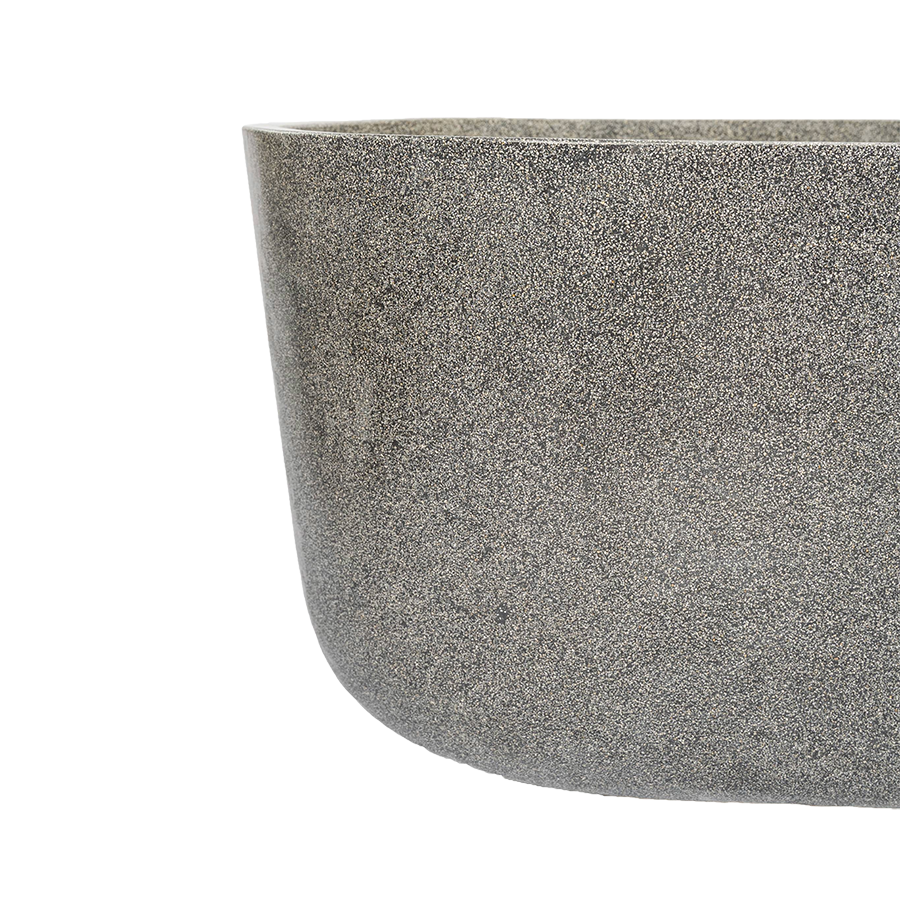 Oval Terazzo Stone Basic Bathtub 150 cm 3