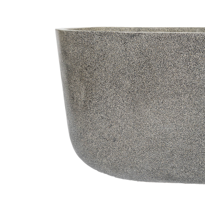 Oval Terazzo Stone Basic Bathtub 150 cm 3