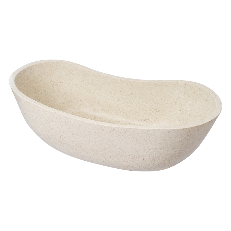 Oval Terazzo Stone Bathtub 2