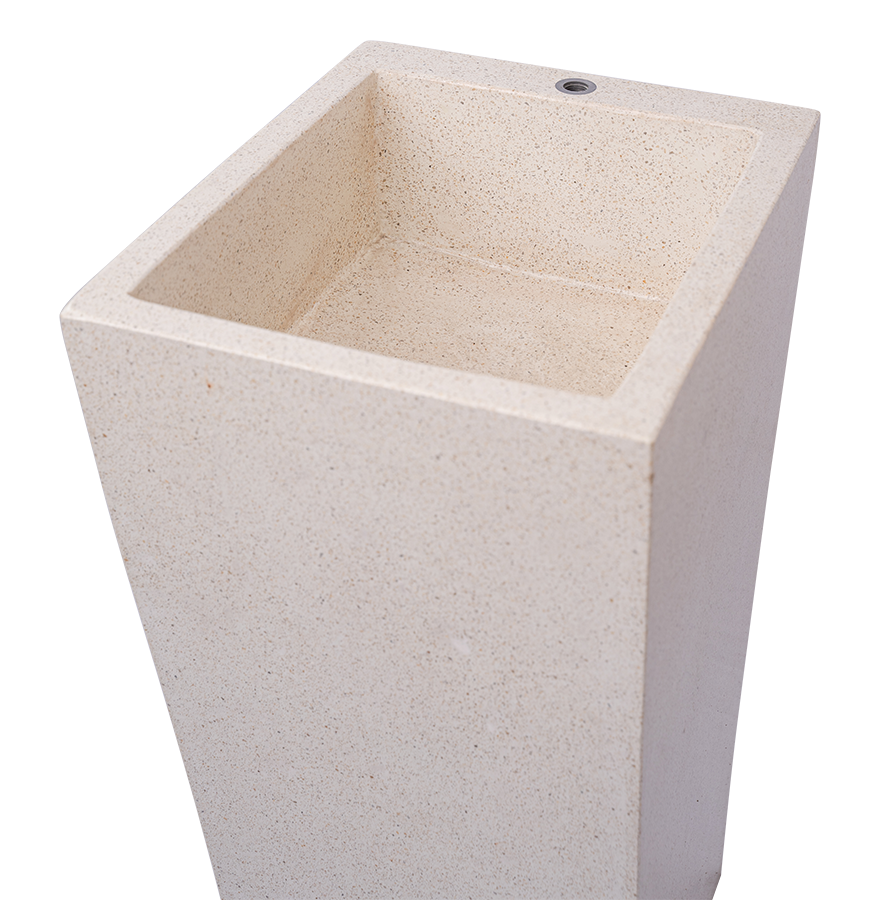 Square Terazzo Stone Sink 2