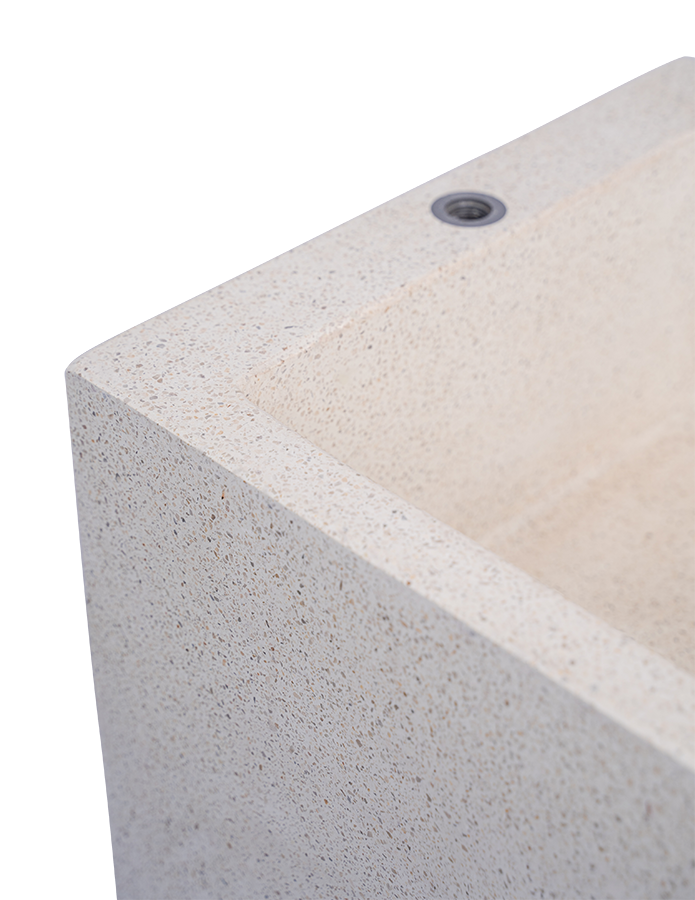 Square Terazzo Stone Sink 5